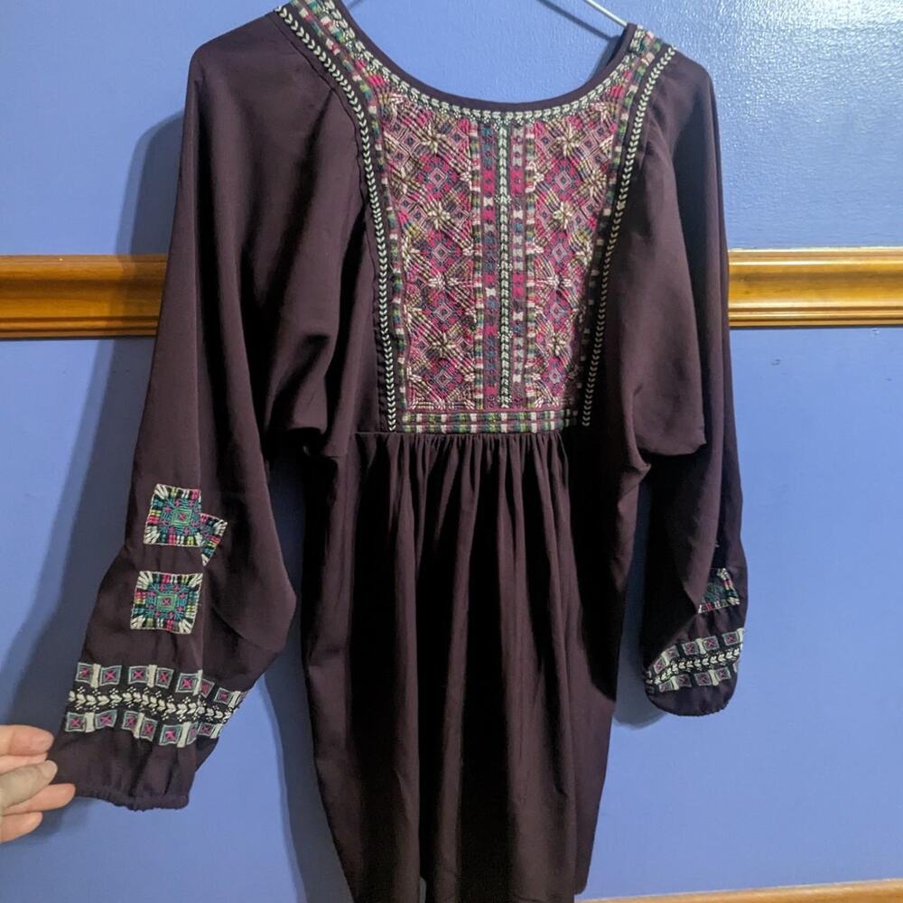 Kyla Sea Peasant Dress